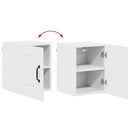 vidaXL Fali konyhaszekrény Magas Fényű Fehér 30 x 31 x 40 cm Faanyag