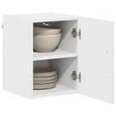 vidaXL Mosogatógép panel Kalmar Magas Fényű Fehér 30 x 31 x 40 cm