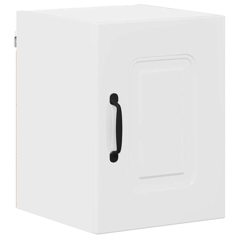 vidaXL Fali konyhaszekrény 2 pcs Magas Fényű Fehér 30 x 31 x 40 cm