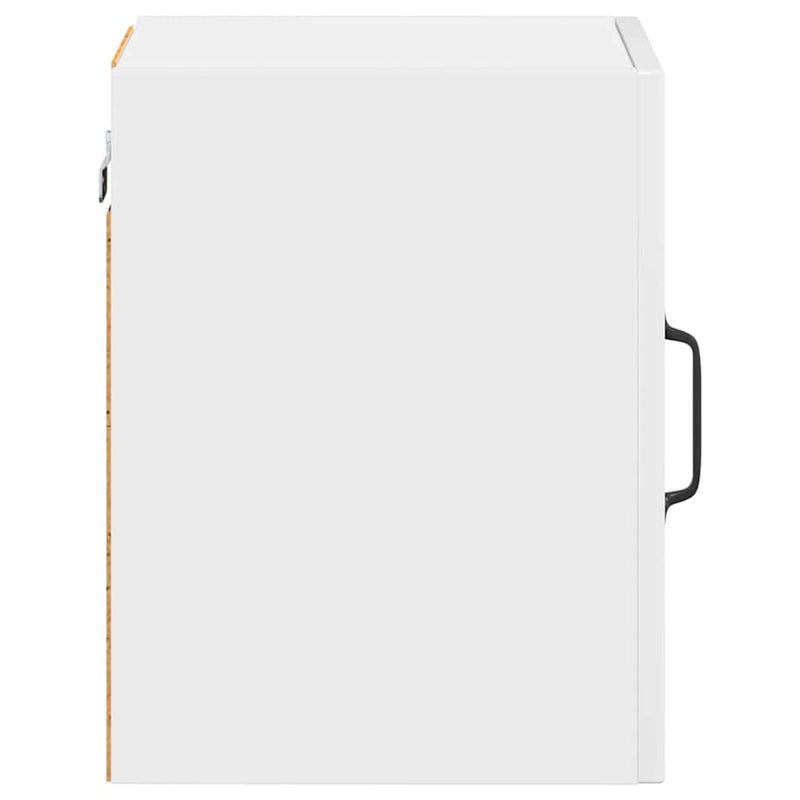 vidaXL Fali konyhaszekrény 2 pcs Magas Fényű Fehér 30 x 31 x 40 cm