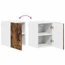 vidaXL Fali konyhaszekrény Füstölt tölgy 30 x 31 x 40 cm Faanyag