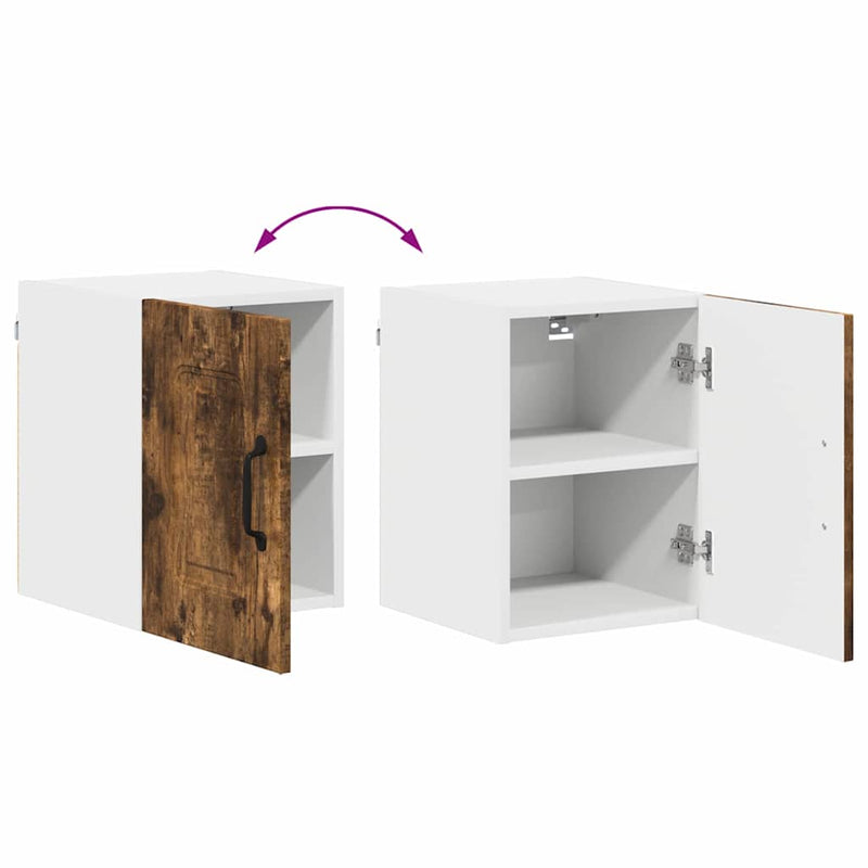 vidaXL Fali konyhaszekrény Füstölt tölgy 30 x 31 x 40 cm Faanyag