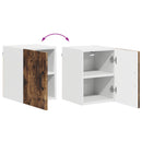 vidaXL Mosogatógép panel Kalmar Füstölt tölgy 30 x 31 x 40 cm Faanyag