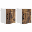 vidaXL Mosogatógép panel Kalmar 2 pcs Füstölt tölgy 30 x 31 x 40 cm