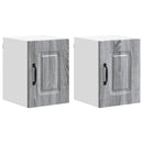 vidaXL Mosogatógép panel Kalmar 2 pcs Szürke Sonoma 30 x 31 x 40 cm