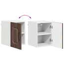 vidaXL Mosogatógép panel Kalmar Barna Tölgy 30 x 31 x 40 cm Faanyag