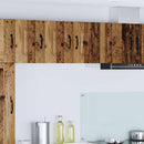 vidaXL Mosogatógép panel Kalmar Öreg fa 30 x 31 x 40 cm Faanyag