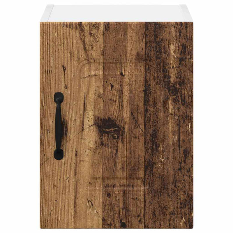 vidaXL Fali konyhaszekrény polcokkal Öreg fa 30 x 31 x 40 cm Faanyag