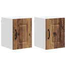 vidaXL Mosogatógép panel Kalmar 2 pcs Öreg fa 30 x 31 x 40 cm Faanyag