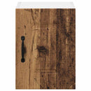 vidaXL Fali konyhaszekrény 2 pcs Öreg fa 30 x 31 x 40 cm Faanyag