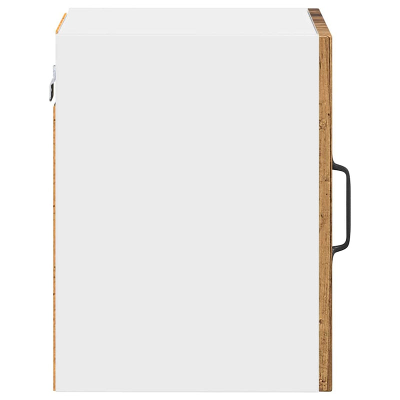 vidaXL Fali konyhaszekrény 2 pcs Öreg fa 30 x 31 x 40 cm Faanyag