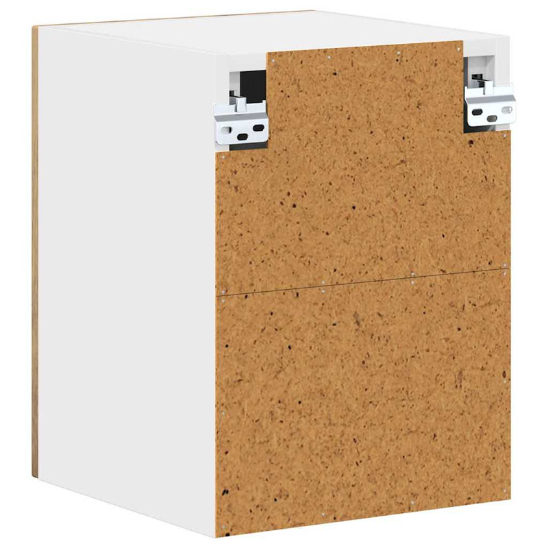 vidaXL Fali konyhaszekrény Artisan tölgy 30 x 31 x 40 cm Faanyag