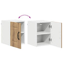 vidaXL Fali konyhaszekrény Artisan tölgy 30 x 31 x 40 cm Faanyag