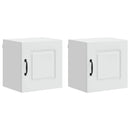 vidaXL Mosogatógép panel Kalmar 2 pcs Fehér 40 x 31 x 40 cm Faanyag