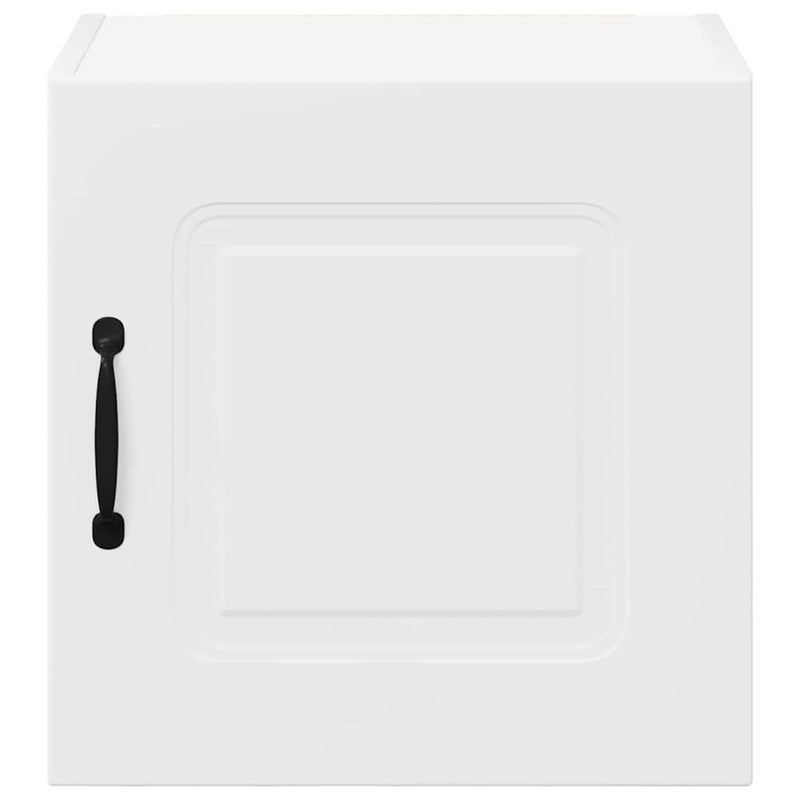 vidaXL Fali konyhaszekrény ajtóval 2 pcs Fehér 40 x 31 x 40 cm Faanyag