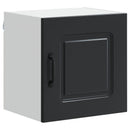 vidaXL Mosogatógép panel Kalmar Fekete 40 x 31 x 40 cm Faanyag