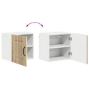 vidaXL Mosogatógép panel Kalmar Sonoma tölgy 40 x 31 x 40 cm Faanyag