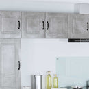 vidaXL Mosogatógép panel Kalmar Beton Szürke 40 x 31 x 40 cm Faanyag