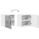 vidaXL Mosogatógép panel Kalmar Beton Szürke 40 x 31 x 40 cm Faanyag