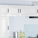 vidaXL Mosogatógép panel Kalmar Magas Fényű Fehér 40 x 31 x 40 cm