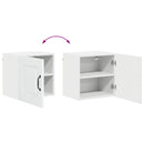 vidaXL Mosogatógép panel Kalmar Magas Fényű Fehér 40 x 31 x 40 cm