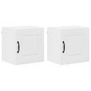 vidaXL Fali konyhaszekrény 2 pcs Magas Fényű Fehér 40 x 31 x 40 cm