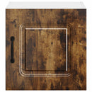 vidaXL Mosogatógép panel Kalmar Füstölt tölgy 40 x 31 x 40 cm Faanyag
