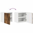 vidaXL Fali konyhaszekrény Füstölt tölgy 40 x 31 x 40 cm Faanyag