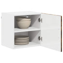 vidaXL Mosogatógép panel Kalmar Füstölt tölgy 40 x 31 x 40 cm Faanyag
