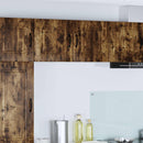 vidaXL Mosogatógép panel Kalmar 2 pcs Füstölt tölgy 40 x 31 x 40 cm