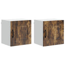 vidaXL Mosogatógép panel Kalmar 2 pcs Füstölt tölgy 40 x 31 x 40 cm