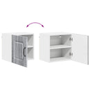 vidaXL Mosogatógép panel Kalmar Szürke Sonoma 40 x 31 x 40 cm Faanyag