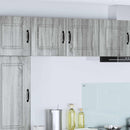vidaXL Mosogatógép panel Kalmar 2 pcs Szürke Sonoma 40 x 31 x 40 cm