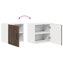 vidaXL Mosogatógép panel Kalmar Barna Tölgy 40 x 31 x 40 cm Faanyag
