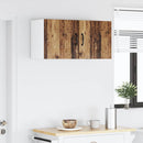 vidaXL Fali konyhaszekrény polcokkal Öreg fa 40 x 31 x 40 cm Faanyag