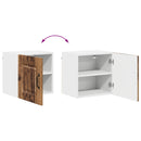 vidaXL Mosogatógép panel Kalmar Öreg fa 40 x 31 x 40 cm Faanyag