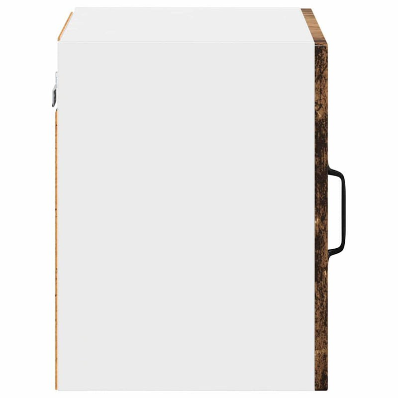 vidaXL Fali konyhaszekrény polcokkal Öreg fa 40 x 31 x 40 cm Faanyag