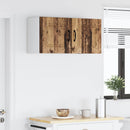 vidaXL Mosogatógép panel Kalmar 2 pcs Öreg fa 40 x 31 x 40 cm Faanyag
