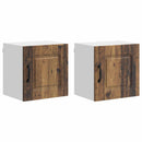 vidaXL Mosogatógép panel Kalmar 2 pcs Öreg fa 40 x 31 x 40 cm Faanyag