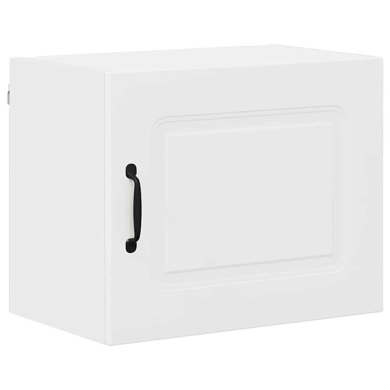 vidaXL Fali konyhaszekrény polcokkal Fehér 50 x 31 x 40 cm Faanyag