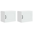 vidaXL Mosogatógép panel Kalmar 2 pcs Fehér 50 x 31 x 40 cm Faanyag