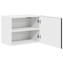 vidaXL Mosogatógép panel Kalmar Fekete 50 x 31 x 40 cm Faanyag