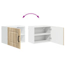 vidaXL Mosogatógép panel Kalmar Sonoma tölgy 50 x 31 x 40 cm Faanyag