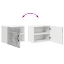 vidaXL Mosogatógép panel Kalmar Beton Szürke 50 x 31 x 40 cm Faanyag