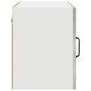 vidaXL Fali konyhaszekrény 2 pcs Beton Szürke 50 x 31 x 40 cm Faanyag