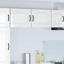 vidaXL Mosogatógép panel Kalmar Magas Fényű Fehér 50 x 31 x 40 cm