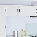 vidaXL Fali konyhaszekrény 2 pcs Magas Fényű Fehér 50 x 31 x 40 cm