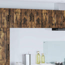 vidaXL Mosogatógép panel Kalmar Füstölt tölgy 50 x 31 x 40 cm Faanyag