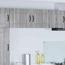 vidaXL Mosogatógép panel Kalmar Szürke Sonoma 50 x 31 x 40 cm Faanyag