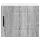 vidaXL Fali konyhaszekrény 2 pcs Szürke Sonoma 50 x 31 x 40 cm Faanyag